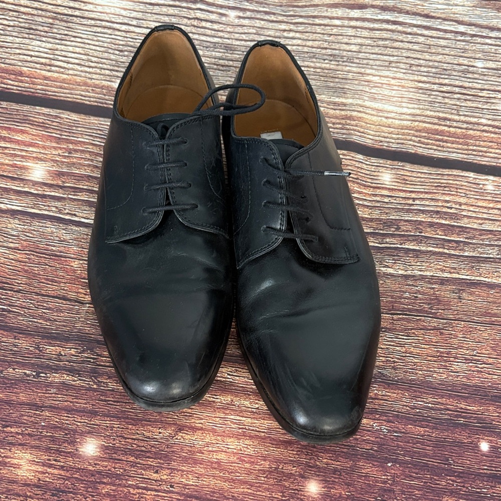 Steve Madden Classic Black Men's Oxfords